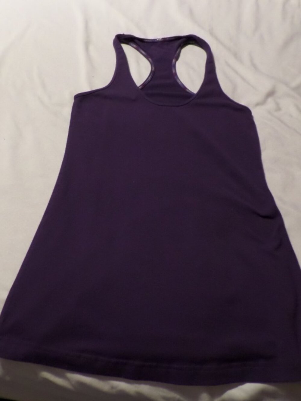 LuLulemon Purple Unsized Cool Racerback Tank Top – 26” Bust